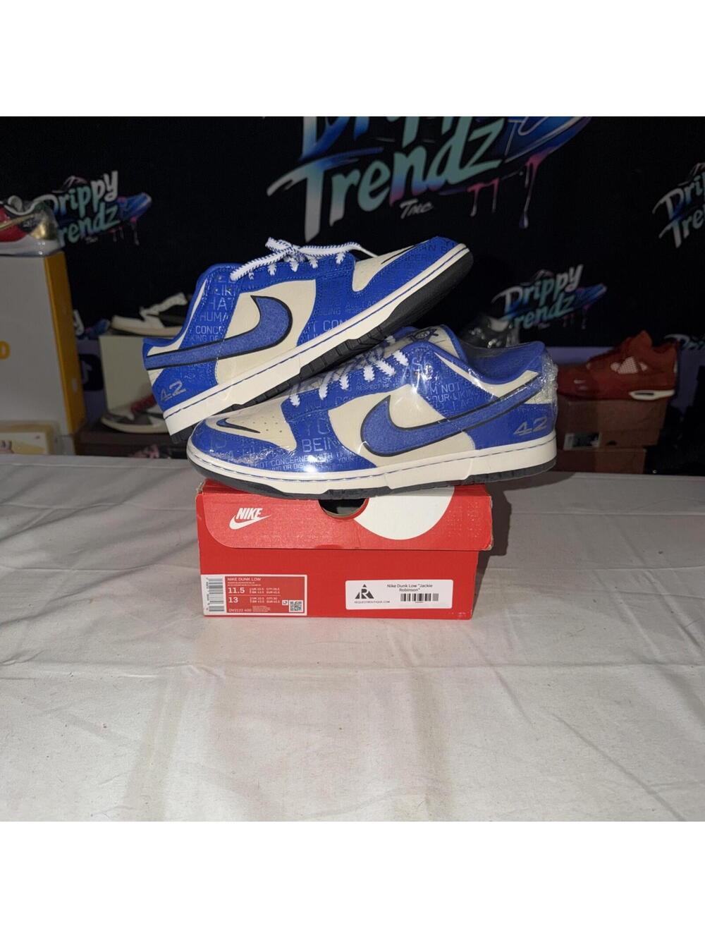 Size 11.5 - Nike Dunk Low Jackie Robinson
